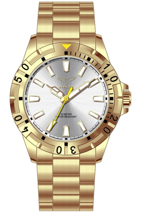 Invicta Specialty 69031 Herenhorloge - Quartz Uurwerk - Metaal met Witte Wijzerplaat - 42 mm - Image 1