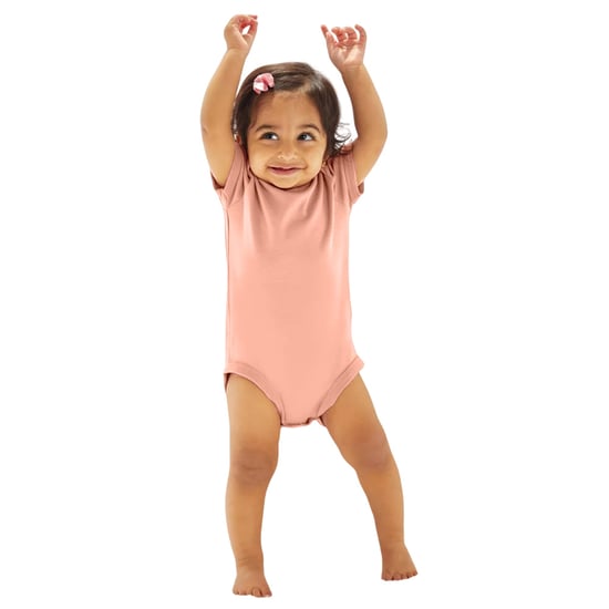 Babybugz Effen babybody (Stoffige roos) - Image 1