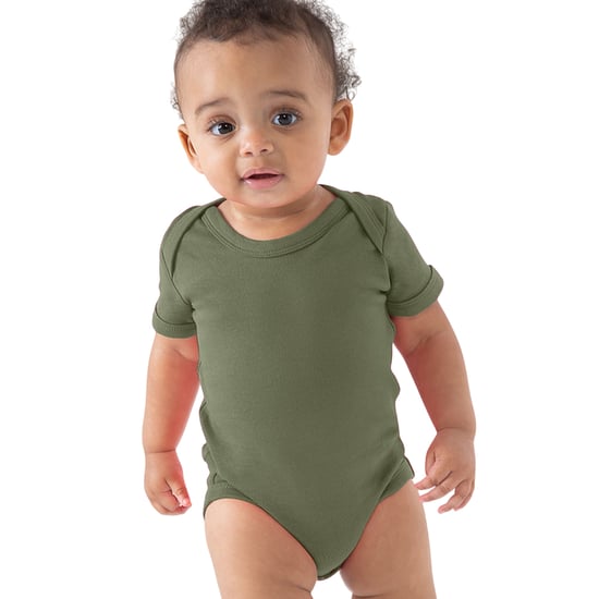 Babybugz Effen babybody (Lichte Olijf) - Image 1