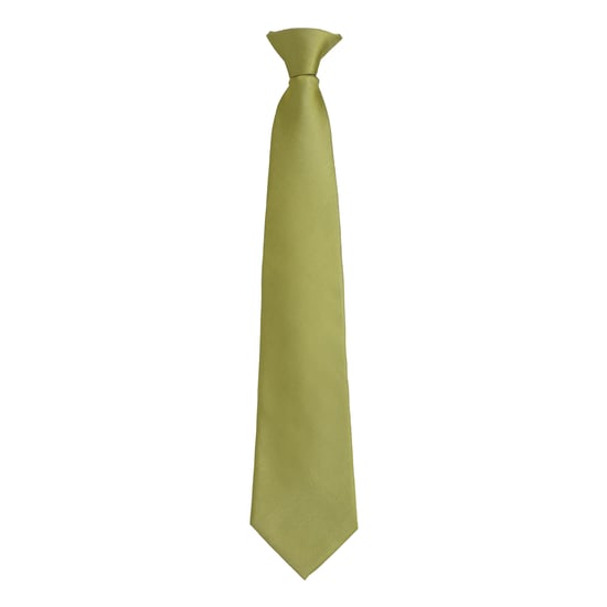 Premier Colours Orginals Fashion Clip-On Stropdas (Grasgroen) - Image 1
