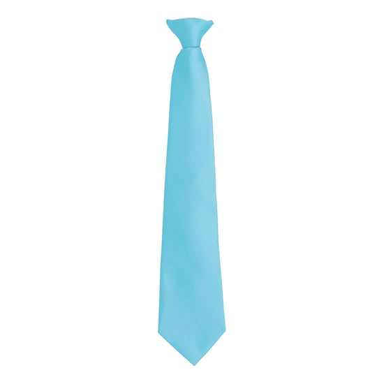 Premier Colours Orginals Fashion Clip-On Stropdas (Turquoise) - Image 1