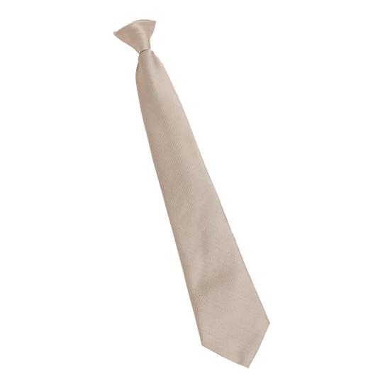 Premier Colours Orginals Fashion Clip-On Stropdas (Kaki Grijs) - Image 2