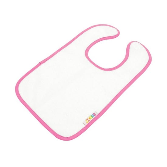 ARTG Baby Babiezz All-over Sublimatie Slabbetje (Wit/Roze) - Image 2