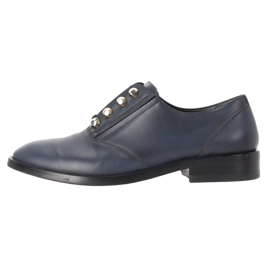 Balenciaga Derby-schoenen met studs in marineblauw leer - Image 2