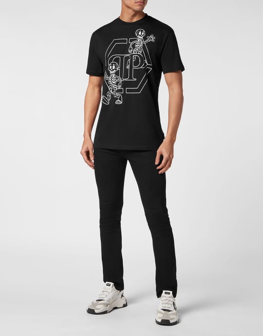 T-Shirt Ronde Hals Skeleton - Image 4