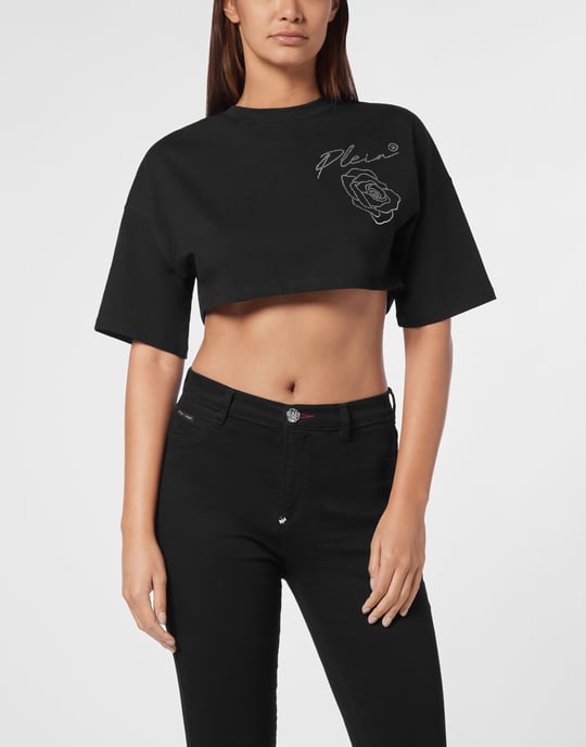 T-Shirt Ronde Hals Roses - Image 2