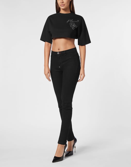 T-Shirt Ronde Hals Roses - Image 3