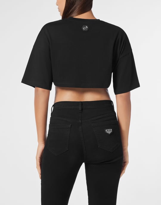 T-Shirt Ronde Hals Roses - Image 4