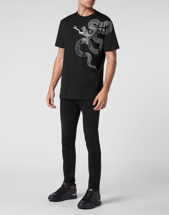 T-Shirt Ronde Hals Ss Snake - Image 3