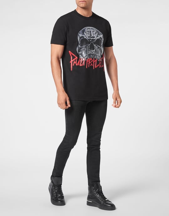 T-Shirt Ronde Hals Skull - Image 4