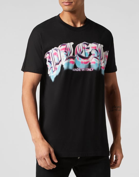 T-Shirt Ronde Hals Gothic Plein - Image 2