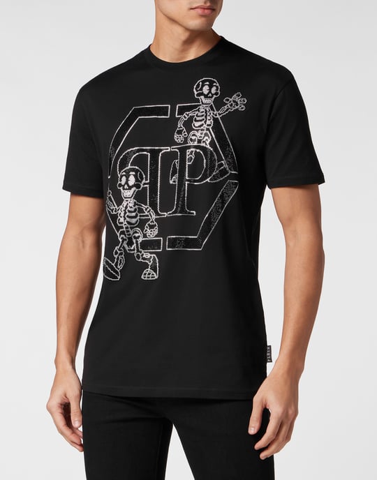 T-Shirt Ronde Hals Skeleton - Image 2