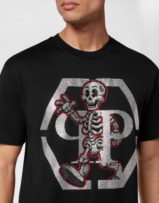 T-Shirt Ronde Hals Skeleton - Image 5