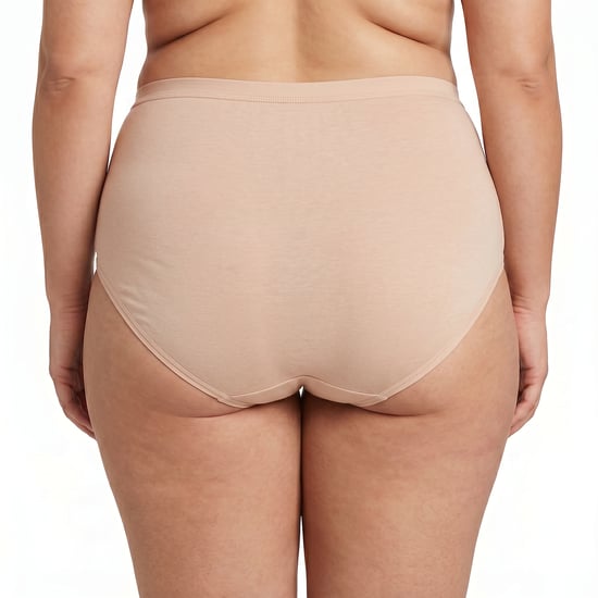 Verpakking van 2 Bamboe Onderbroeken voor Vrouwen Plus Maten Q908R - Image 4