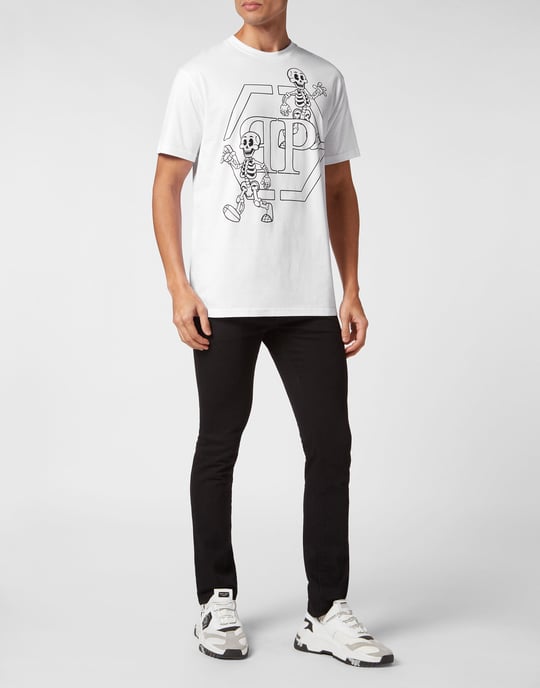 T-Shirt Ronde Hals Skeleton - Image 4