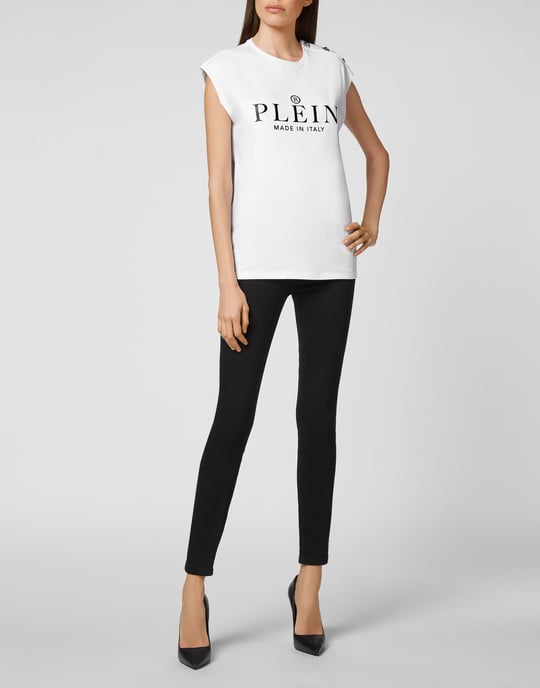 T-Shirt Ronde Hals Iconic Plein - Image 4