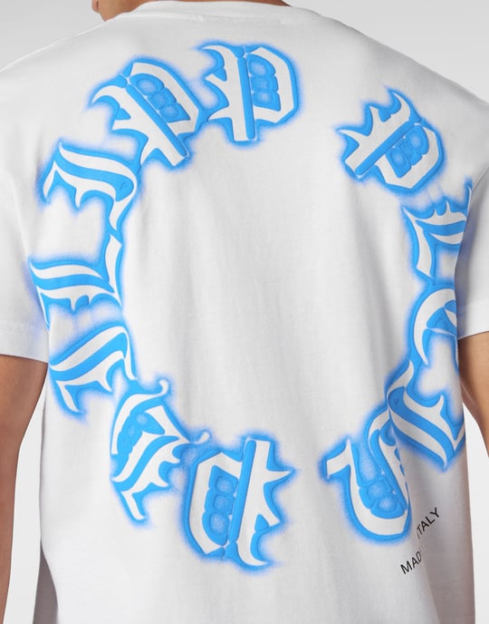 T-Shirt V-Hals Gothic Plein - Image 5