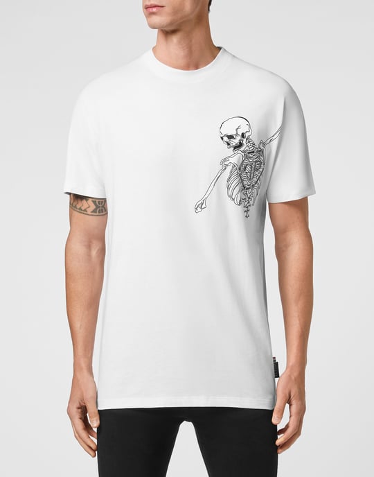 T-Shirt Ronde Hals Skeleton - Image 2