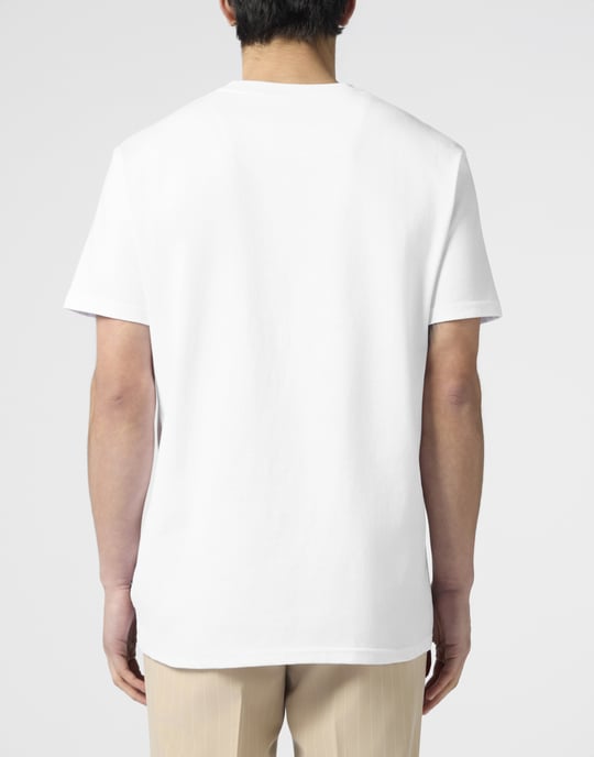 Round Neck T-Shirt Embossed Signature - Image 5