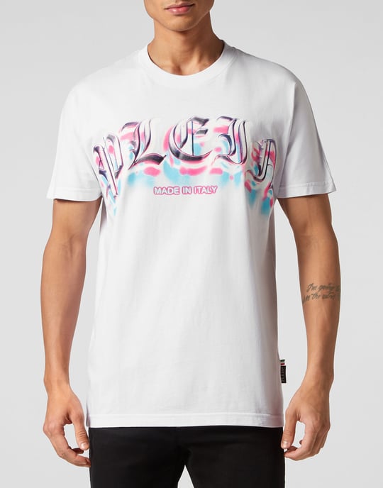 T-Shirt Ronde Hals Gothic Plein - Image 2