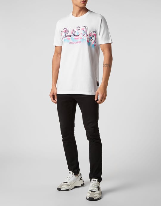 T-Shirt Ronde Hals Gothic Plein - Image 4