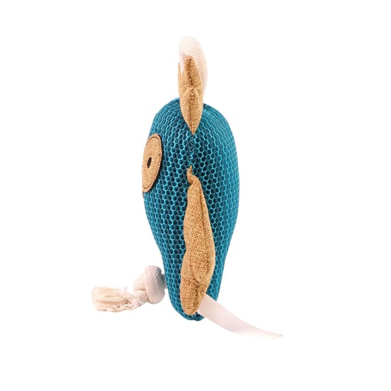 Mbw MiniFeet Uil Touw Hondenspeelgoed (Blauw) - Image 3