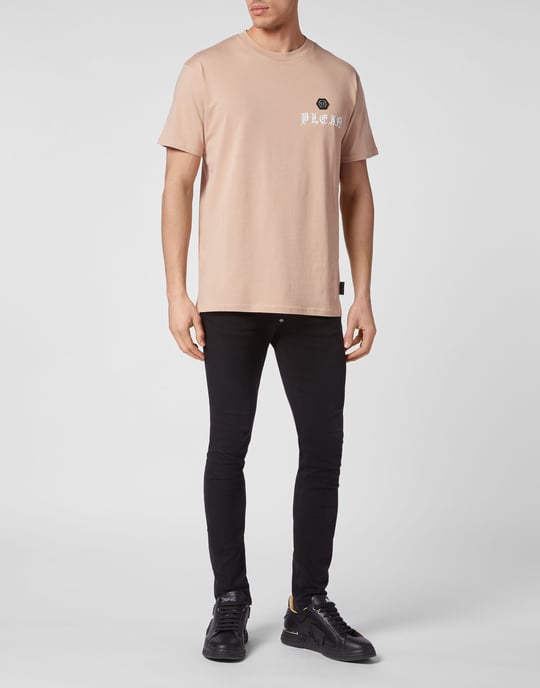 T-Shirt Ronde Hals Gothic Plein - Image 4