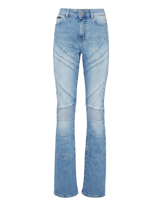 Jeans Flare Fit Racing - Image 1