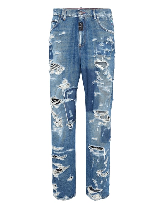 Denim Korte Broek - Image 1