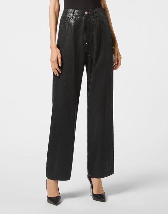 Denim Broek Losjes Iconic Plein - Image 2