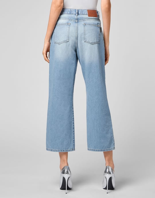 Denim Broek Losjes Iconic Plein - Image 3