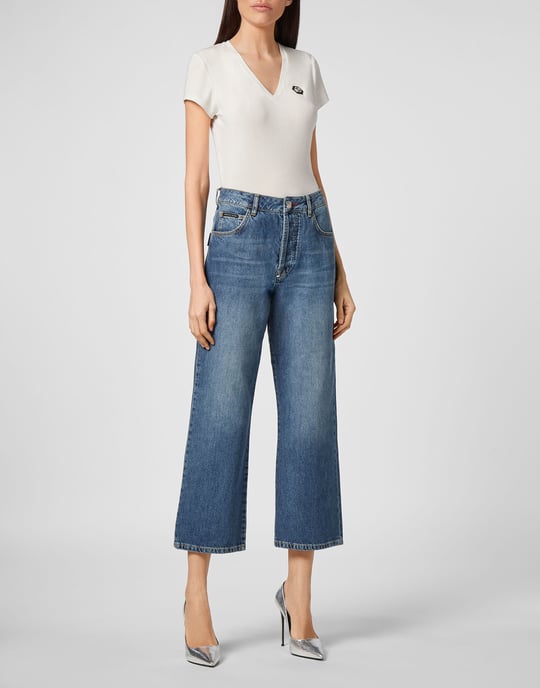 Denim Broek Losjes Iconic Plein - Image 4