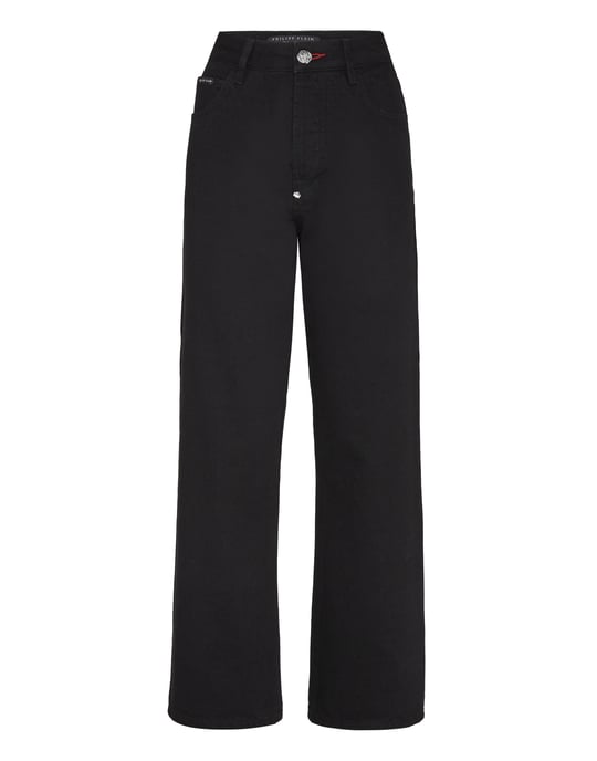 Denim Broek Losjes Iconic Plein - Image 1