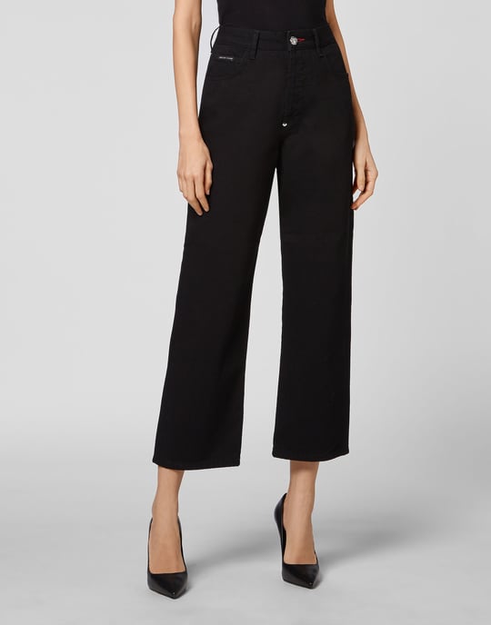 Denim Broek Losjes Iconic Plein - Image 2