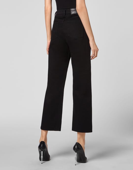 Denim Broek Losjes Iconic Plein - Image 3