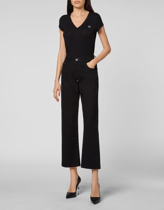 Denim Broek Losjes Iconic Plein - Image 4