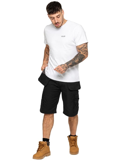 Kruze By Enzo | Heren Utility Cargo Werk Shorts - Image 5