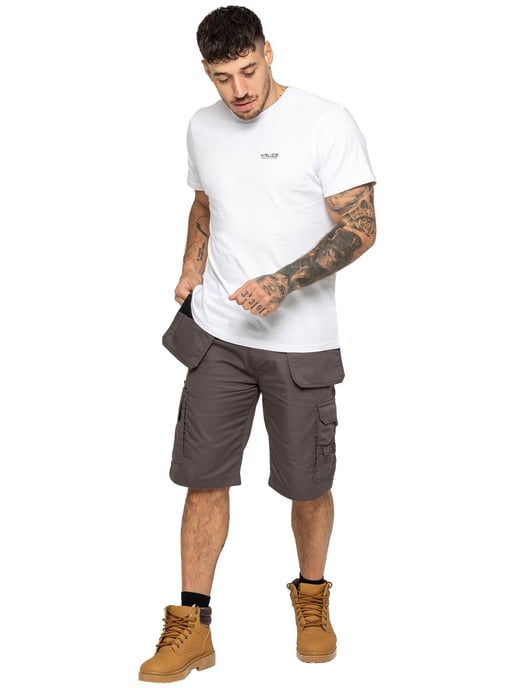 Kruze By Enzo | Heren Utility Cargo Werkshorts - Image 6
