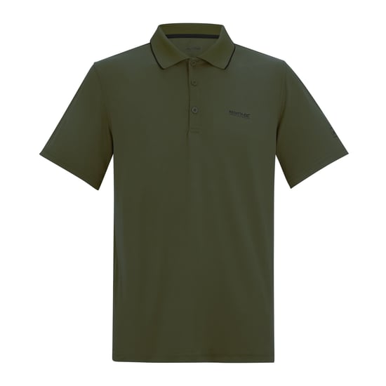 Regatta Heren Maverick V Actief Poloshirt (Donkere Khaki) - Image 2