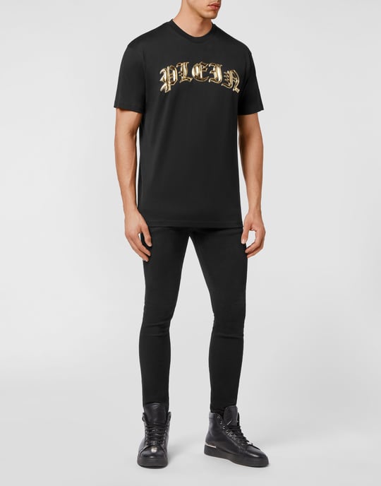 T-Shirt Ronde Hals Gothic Plein - Image 4