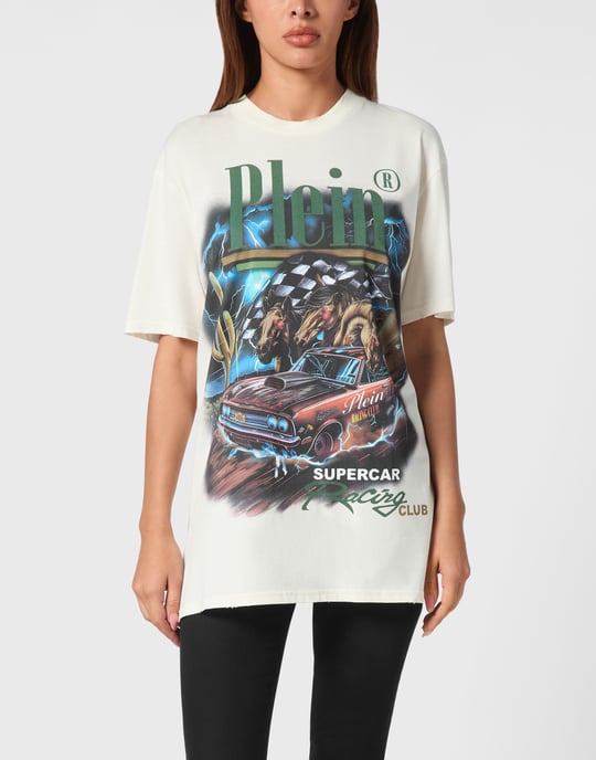 T-Shirt Ronde Hals Racing - Image 2