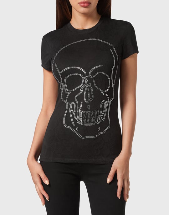 T-Shirt Ronde Hals Skull - Image 2