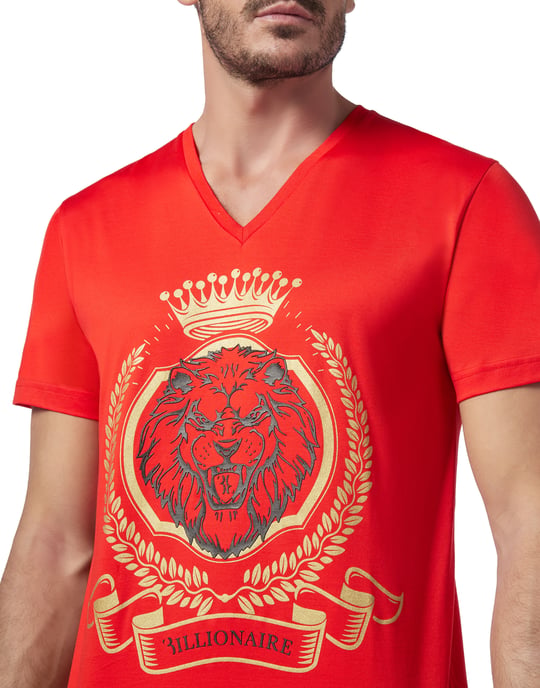 T-Shirt V-Hals Lion - Image 4