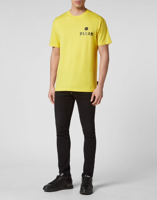 T-Shirt Ronde Hals Gothic Plein - Image 3