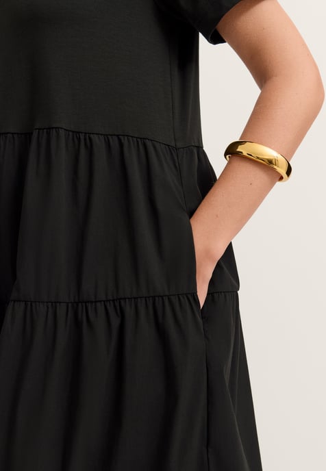 Bugatti Damen Zomerjurk met asymmetrische plooien - Image 4