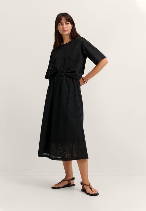 Bugatti Damen Rok met gaatjespatroon - Image 4