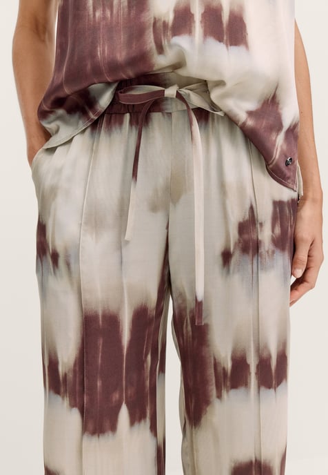 Bugatti Damen Vrijetijdsbroek met grafische print van viscose - Image 5