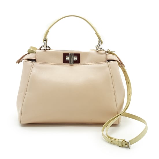Fendi leren handtas Peekaboo - Image 3