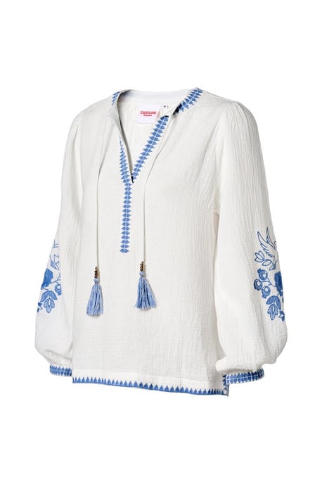 Caroline Tensen Iseo Blouse Wit - Image 3