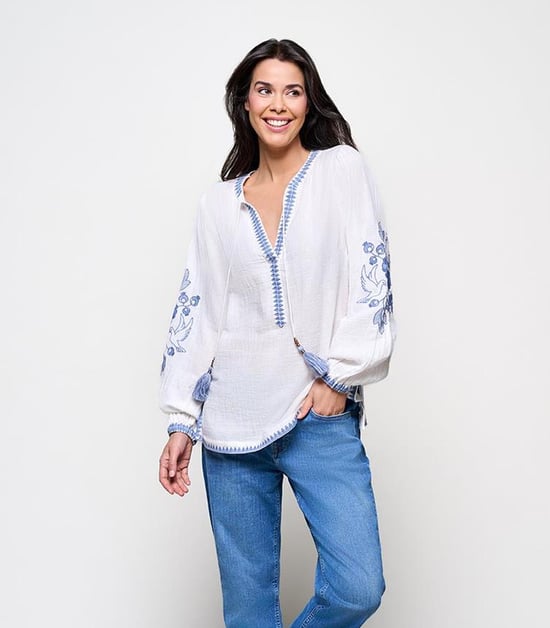 Caroline Tensen Iseo Blouse Wit - Image 6